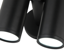 Бра Kink Light Канти черный Led 12W 08465-1,19