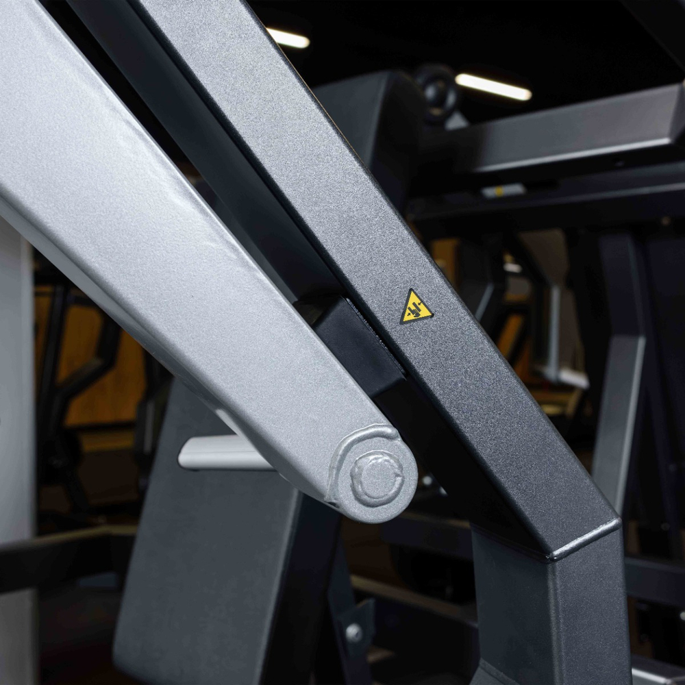 D905 Жим от груди, рычаги серые