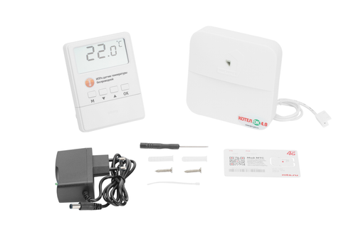 GSM Wi-Fi модуль для котлов «Котел.ОК 4.0» Премиум с беспроводным термодатчиком