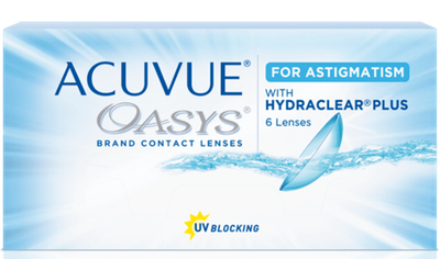 ACUVUE OASYS for ASTIGMATISM with Hydraclear Plus Цилиндр -2.25 (Акувью Оазис для астигматизма) 6 линз