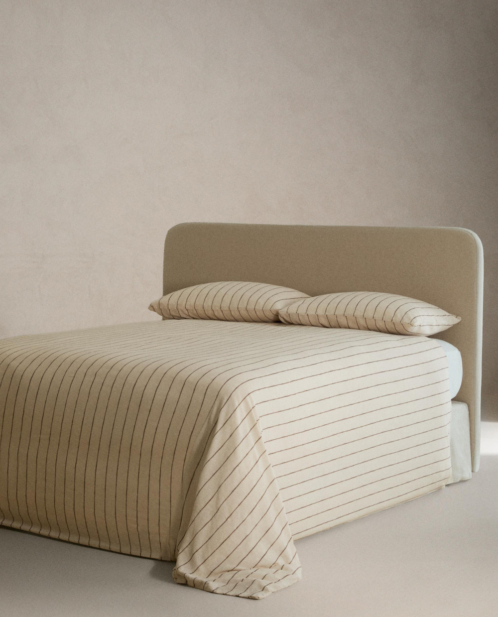 Пододеяльник Zara Home, лён 55%, хлопок 45%, в полоску, 6196/088