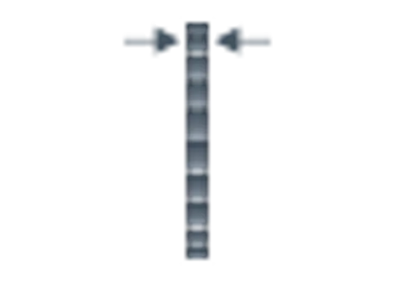 Фреза отрезная Karnasch HSS с A-зубьями, 20×0,2×5 мм, Z=80 A, DIN 1837A, арт. 5.5000.020.020