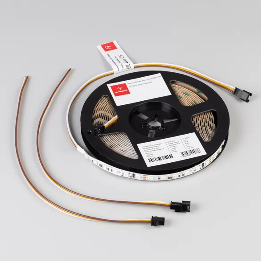 Светодиодная лента SPI-H84-8mm 24V RGBW-White-PX6 (22 W/m, IP20, 4040, 5m) (Arlight, -) 049476