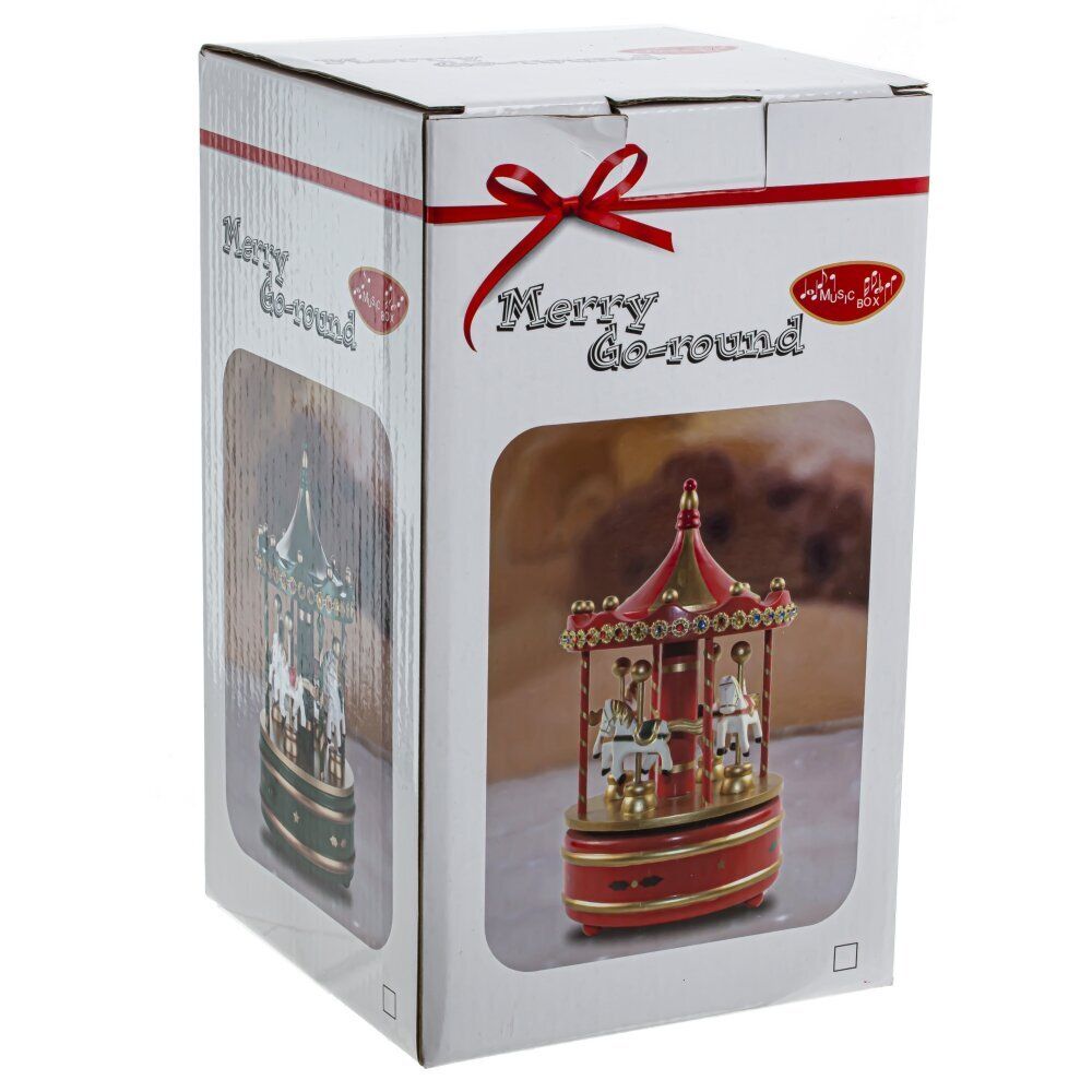 GAEM Фигурка декоративная музыкальная "Карусель", L13 W13 H23 см