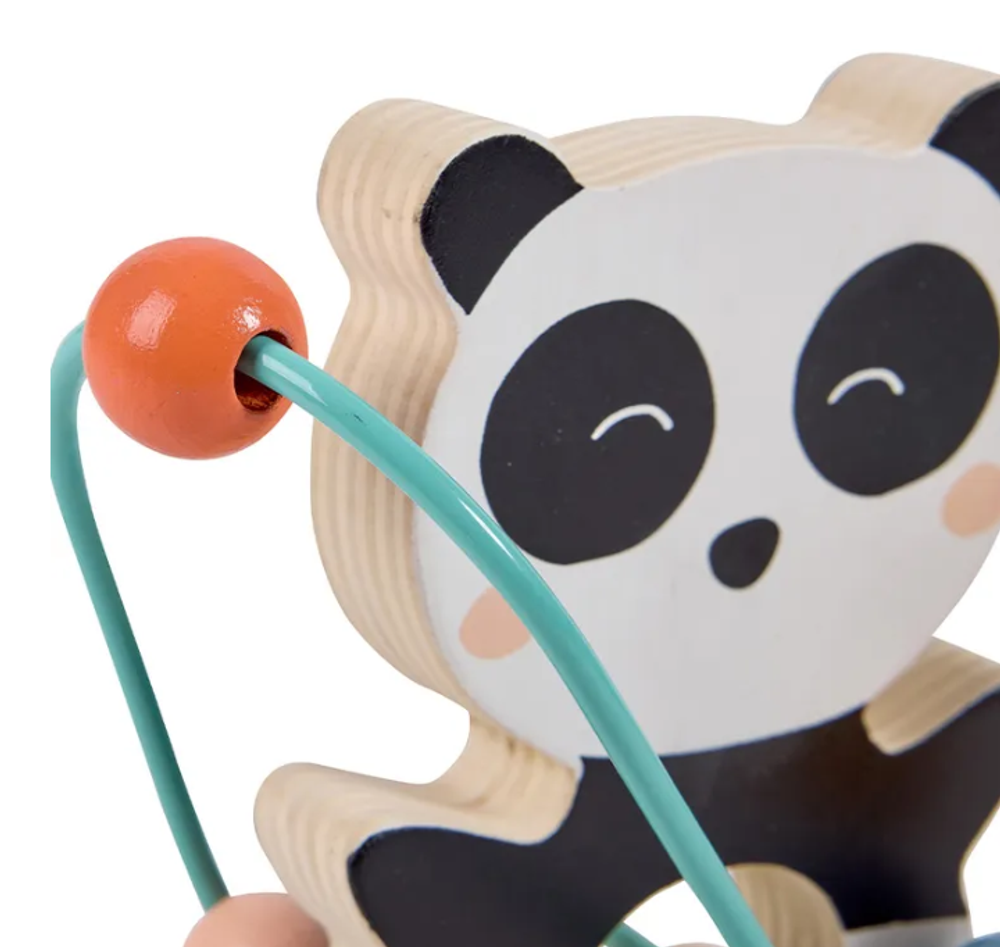 Детская развивающая игрушка "В мире животных" Каталка Панда