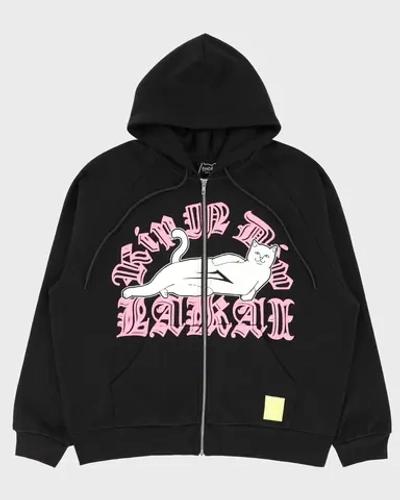 Худи LAKAI X RIPNDIP Zipper Black
