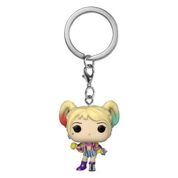 Брелок Funko Pocket POP! Keychain: Birds of Prey: Harley Quinn (Caution Tape) 44380-PDQ