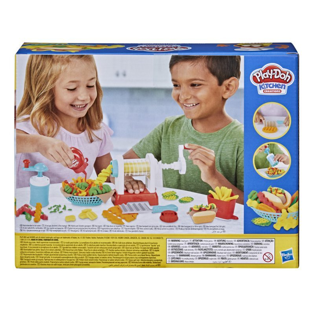 Play-Doh Kitchen - Спираль из теста для картофеля фри F1320