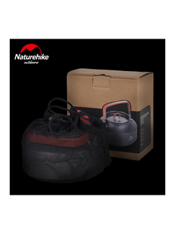 Чайник туристический Naturehike NH17C020-H 1.1л серый