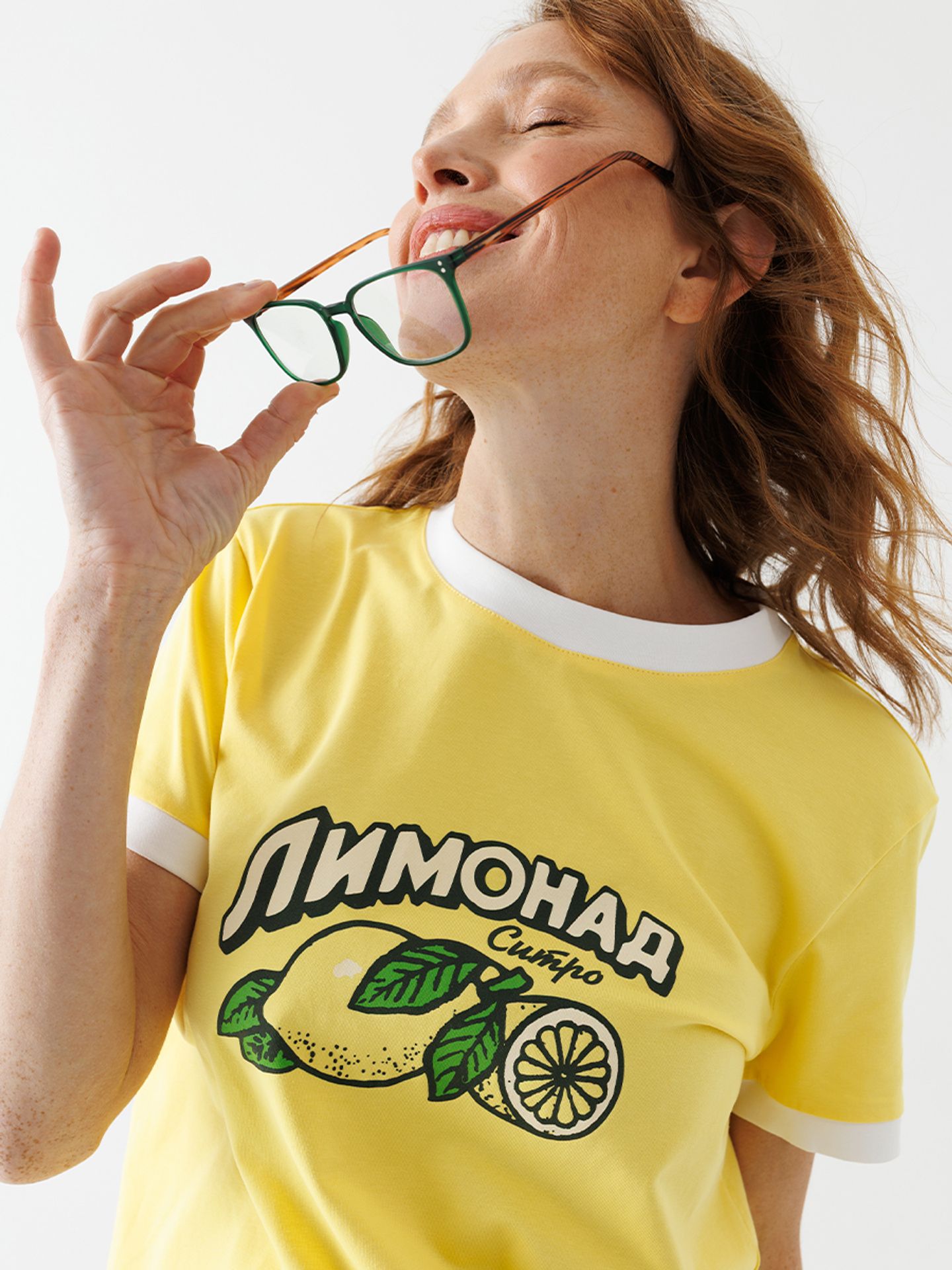 Футболка женская "Лимонад"