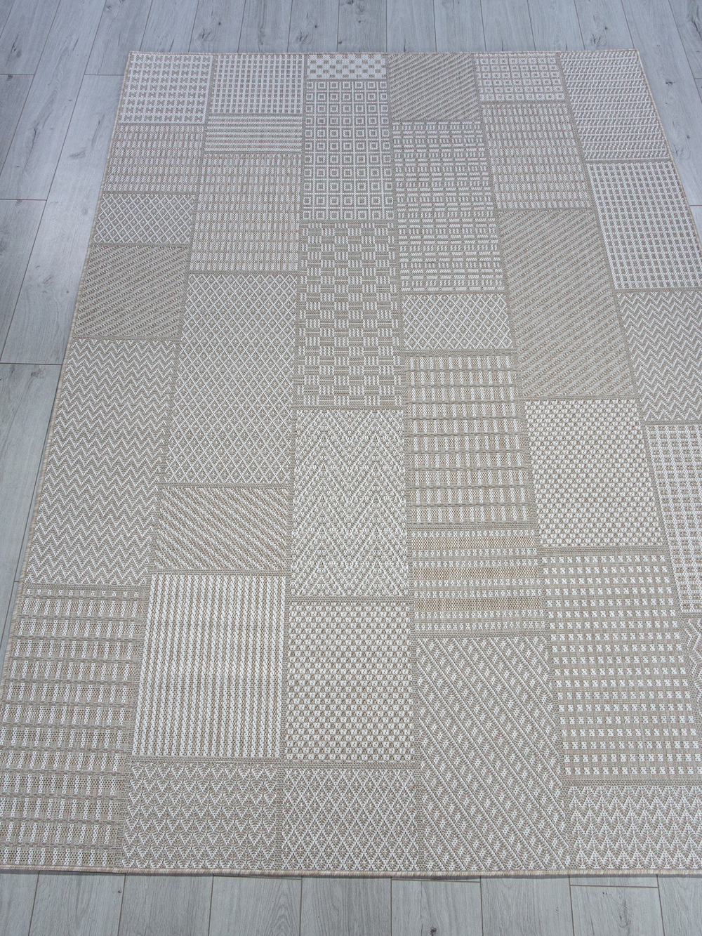 Ковер S160 - BEIGE - Прямоугольник - коллекция KAIR размер 160*230 см