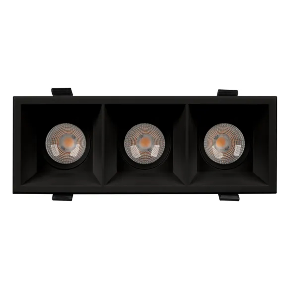 Светильник MS-FLOW-BUILT-S230x85-3x12W Warm3000 (BK, 55 deg, 230V) (Arlight, IP20 Металл, 5 лет) 055895