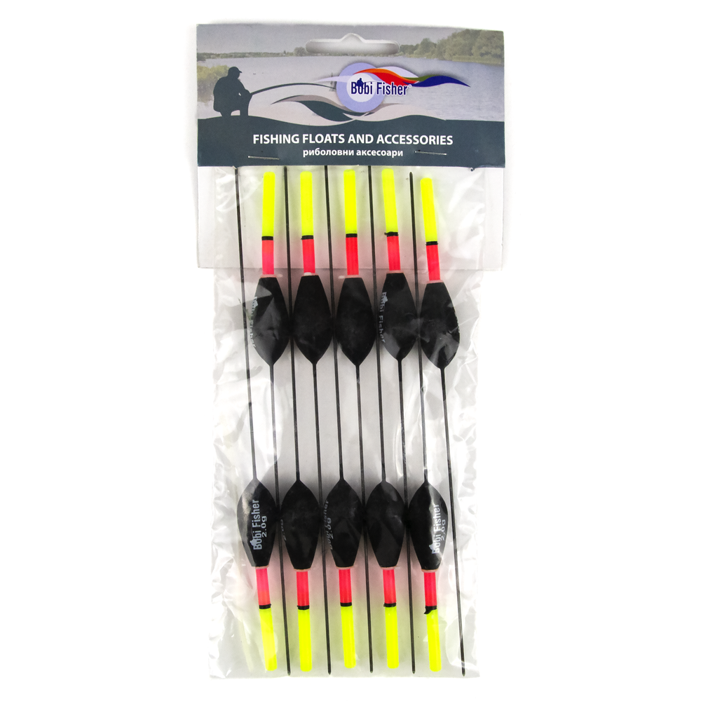 Поплавок Bobi Fisher BFS 05 из бальзы, под светлячок