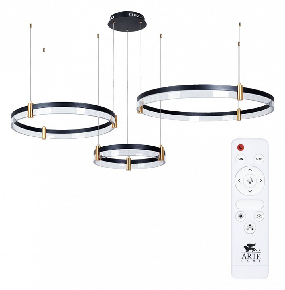 Подвесной светильник Arte Lamp A2185SP-3BK