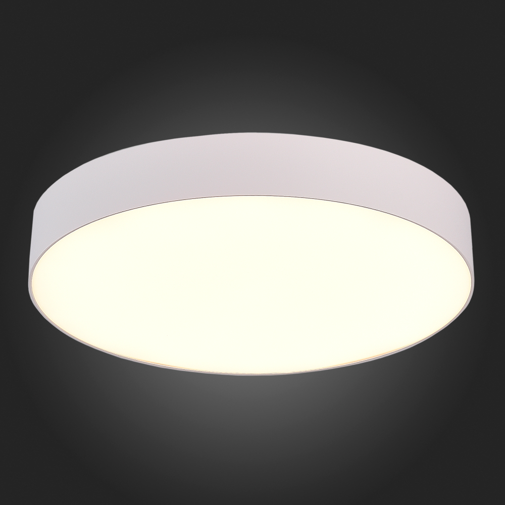 ST606.532.48 Светильник потолочный Белый LED 1*48W 3000K 4 320Lm Ra&gt;85 120° IP20 D400xH55 185-265V