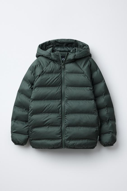 ZARA ЛЕГКАЯ С КАПЮШОНОМ, ЗЕЛЕНЫЙ