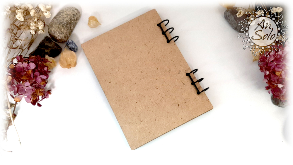 Блокнот "Ночной ворон" А5 формата на кольцах