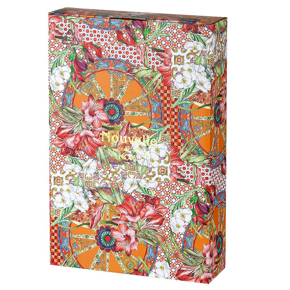 Поднос сервировочный "Secret Garden" 34.5*23.5*1.3см. (фарфор,металл) (подарочная упаковка)