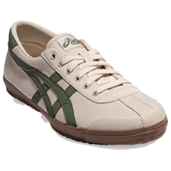 Кроссовки Asics TSG 110 для скейтбординга Низки Бежево-зеленые Унисекс