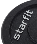 Диск чугунный BB-204 d=26 мм, черный, 5 кг