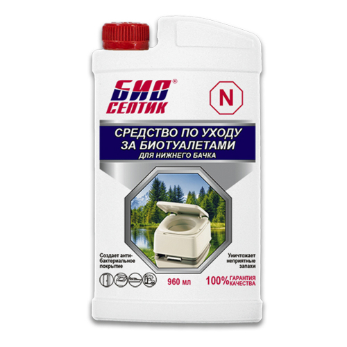 Биосептик N Средство по уходу за биотуалетами 1 л