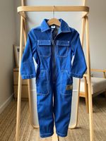 Новый джинсовый комбинезон Petit Bateau, 98