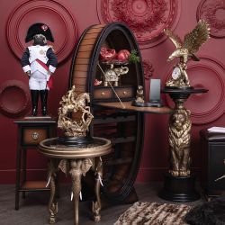 Часы настольные Орел Бронза