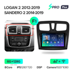 Teyes SPRO Plus 9" для Renault Sandero 2014-2019