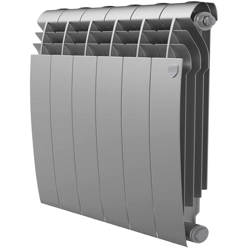 Радиатор биметаллический Royal Thermo BiLiner 500 Silver Satin 6 секций