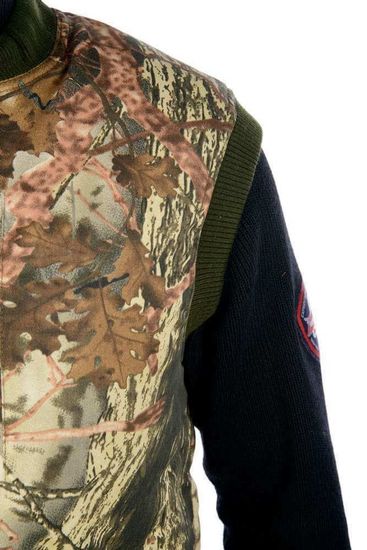 Охотничий жилет с подогревом RedLaika RL-H-03 (Серый каштан) (С греющим комплектом 6-22 часа 4400 мАч)