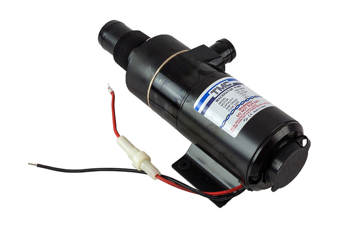 Помпа туалета с мацератором, 24 В