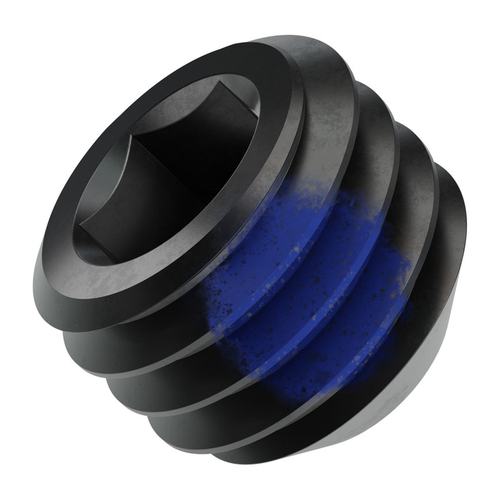 2806 Series Black Oxide Steel Cup-Point Set-Screw (M5 x 0.8mm, 4mm Length) - 25 Pack