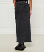 Джинсовая юбка Calvin Klein Jeans - черный(IG0IG02520)