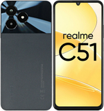 Смартфон realme C51 4/128 ГБ RU, Dual nano SIM, черный