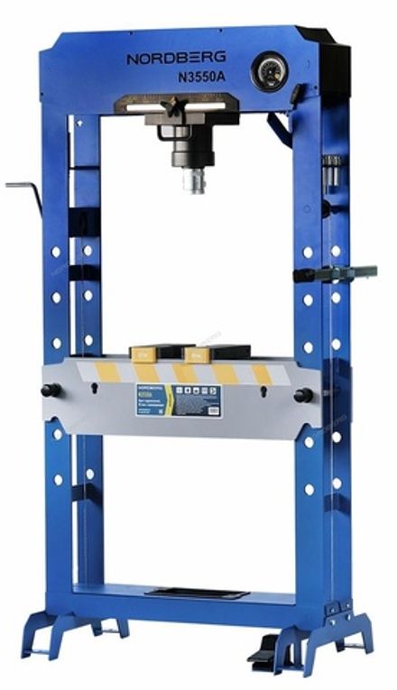 Цена на NORDBERG (N3550A) Гидравлический пресс Pro, 50 т, пневмопривод