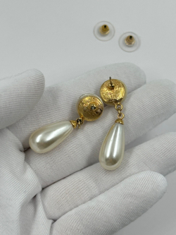 Серьги с «жемчугом»