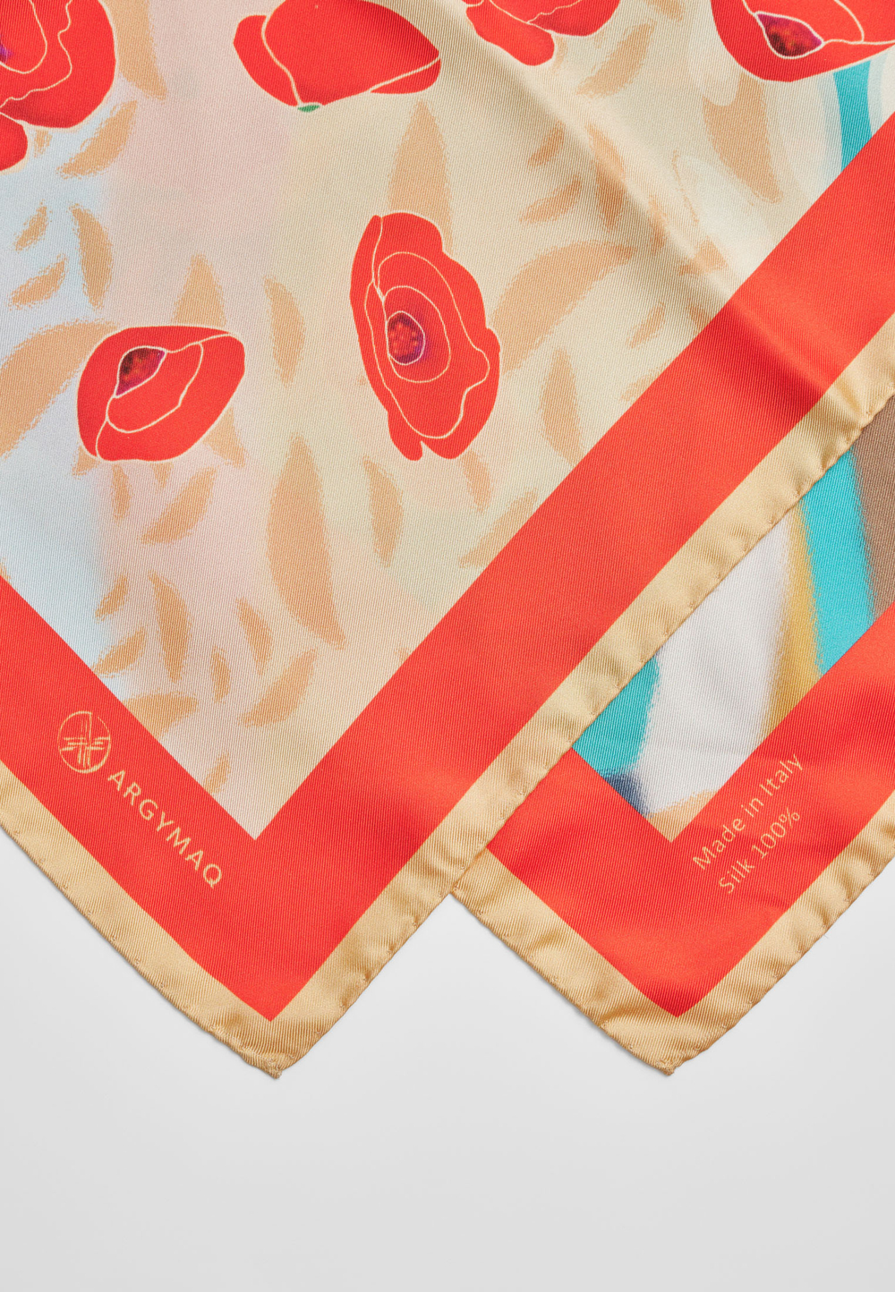 Шелковый платок MAKI 90x90