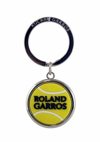 Brelok Roland Garros Rubber Tennis Ball Key Ring - желтый