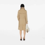 Длинный тренч Kensington Heritage с клетчатой подкладкой Burberry Check