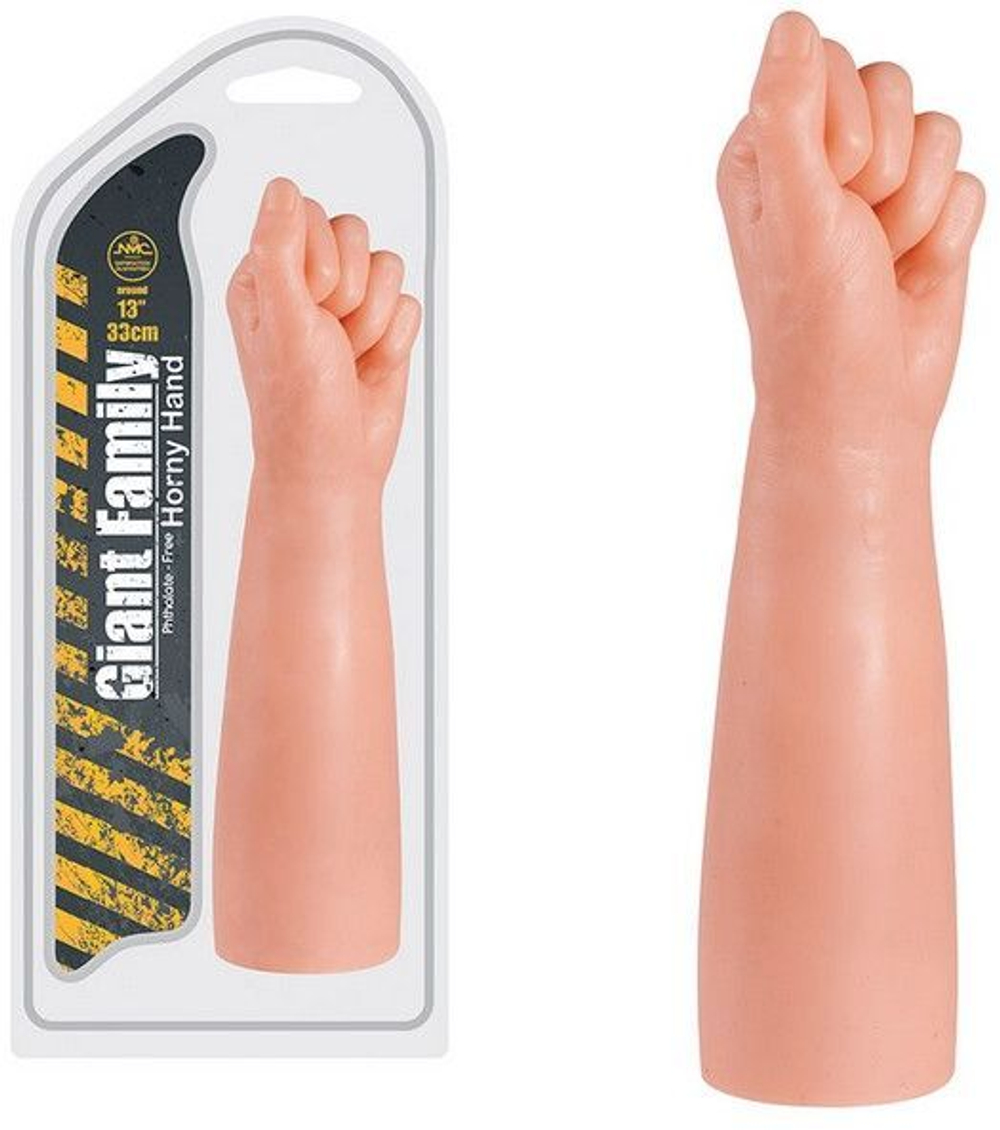 Фаллоимитатор в форме кулака Horny Hand Fist 33 см