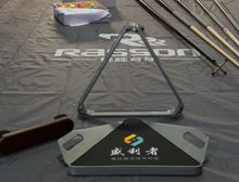 Бильярдный стол для пула "Rasson Acurra" 9 футов (коричневый, сланец 25 мм) в комплекте с плитой, аксессуары и сукно