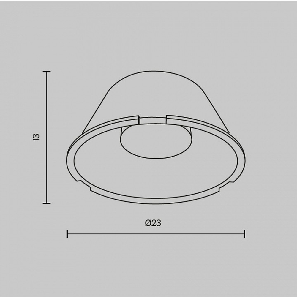 Линза Maytoni Technical  LensD25-40