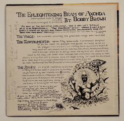 Винтажная виниловая пластинка LP Bobby Brown The Enlightening Beam Of Axonda (USA 1972)