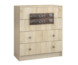 Комод современный Мадлен, Дуб шале мореный