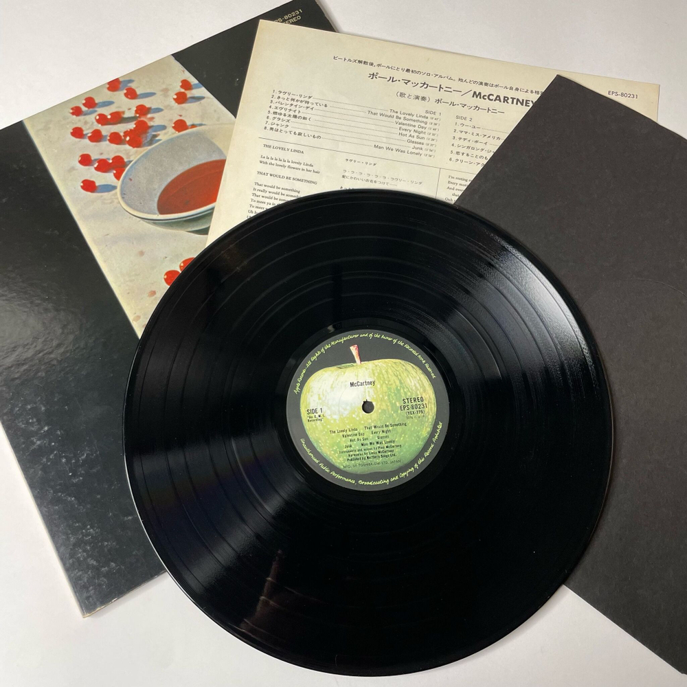 Винтажная виниловая пластинка LP Paul McCartney I (Japan 1975) (Obi)