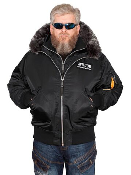 Куртка Аляска AVIATOR HD (черный - black)