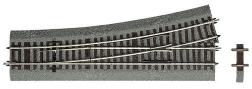 Стрелка левая Wl15, 230 мм с дополн. элементом G8 мм (рез. баласт)