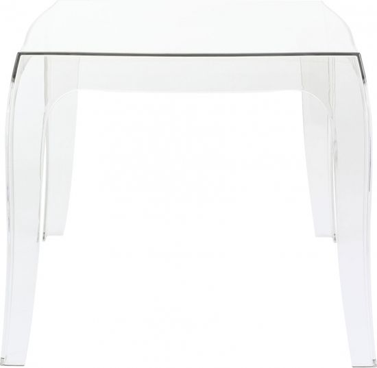 Столик прозрачный журнальный Queen