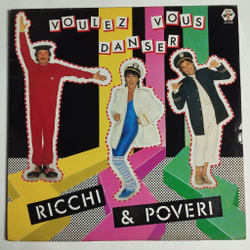 Винтажная виниловая пластинка LP Ricchi and Poveri Voulez Vous Danser (Italy 1983) Cosa Sei