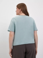 Футболка укороченная большие размеры